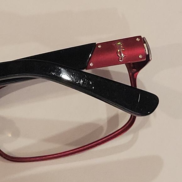Juicy Couture JU124Black/Red Eyeglasses Frames 52x17x135 - Picture 5 of 15